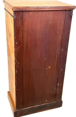 Pamono Pedestal Chest of Drawers in Satinwood, 1880><noscript><img width=