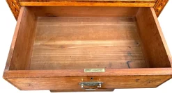 Pamono Pedestal Chest of Drawers in Satinwood, 1880><noscript><img width=