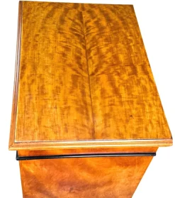 Pamono Pedestal Chest of Drawers in Satinwood, 1880><noscript><img width=