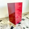 Hot Pamono Pedestal in Bordeaux Formica, Italy, 1970