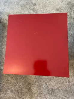 Hot Pamono Pedestal in Bordeaux Formica, Italy, 1970