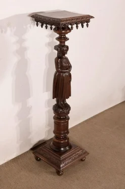Best Pamono Pedestal in Chestnut - 1920s