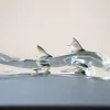 Pamono Pedestal Murano Glass Fish, 1980s> Pedestals And Columns