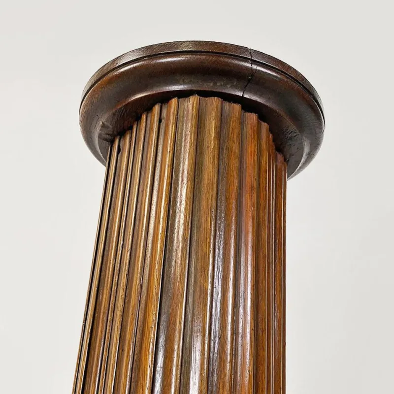 Pamono Pedestal or Column Display Stand in Wood, Early 1900s> Pedestals And Columns
