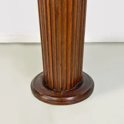 Pamono Pedestal or Column Display Stand in Wood, Early 1900s><noscript><img width=