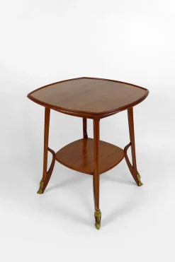 Pamono Pedestal Table attributed to Louis Majorelle, France, 1900s