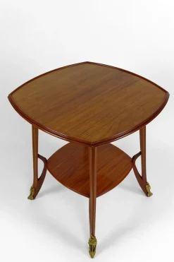 Pamono Pedestal Table attributed to Louis Majorelle, France, 1900s