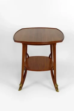 Pamono Pedestal Table attributed to Louis Majorelle, France, 1900s