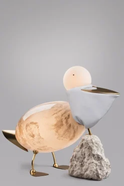 Hot Pamono Pelican Floor Lamp by Ludovic Clément D'Armont