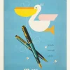 Hot Pamono Pelikan Advertisement, 1950s