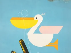 Hot Pamono Pelikan Advertisement, 1950s