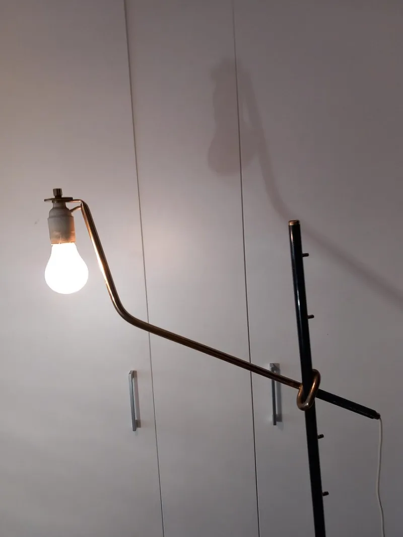Pamono Pelikan Floor Lamp by J. T. Kalmar for Kalmar, 1960s> Floor Lamps