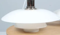 Best Pamono Pendant in Opal Glass by Poul Henningsen for Louis Poulsen, 2000s