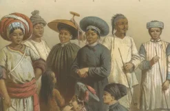 Pamono People from Laos, Siam and Southern China, 1873, Lithograph on Paper><noscript><img width=
