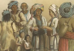 Pamono People from Laos, Siam and Southern China, 1873, Lithograph on Paper><noscript><img width=