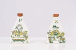 Pamono Pepper & Salt Shaker by Figgjo Flint, 1960s, Set of 2> Salt & Pepper Shakers