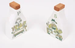 Pamono Pepper & Salt Shaker by Figgjo Flint, 1960s, Set of 2><noscript><img width=
