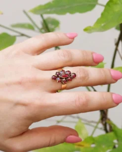 Pamono Perpignan Garnet Marquise Ring><noscript><img width=