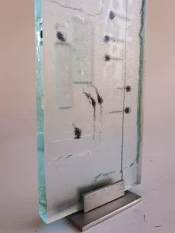 Pamono Perrin, Silent Score, 2001, Sculpted Glass><noscript><img width=