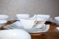 Hot Pamono 12-Person Dinner Service by Porcelana Ćmielów, Set of 44