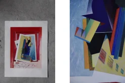 Pamono Peter Foeller, Intermezzo Serigraph, 1990> Mid-Century