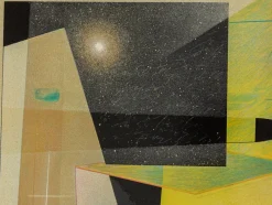 Best Pamono Peter Foeller, Light Source, Color Serigraph, Framed