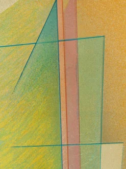 Best Pamono Peter Foeller, Light Source, Color Serigraph, Framed