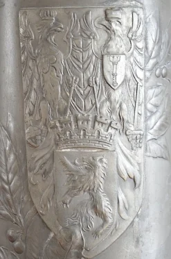 Clearance Pamono Pewter Ceremonial Jug with Berlin Coat of Arms from Kayser, 1900s