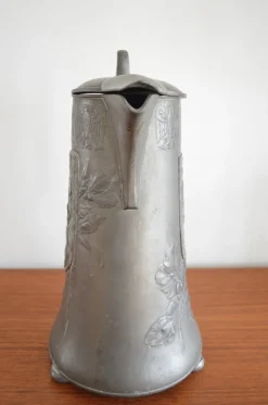 Clearance Pamono Pewter Ceremonial Jug with Berlin Coat of Arms from Kayser, 1900s