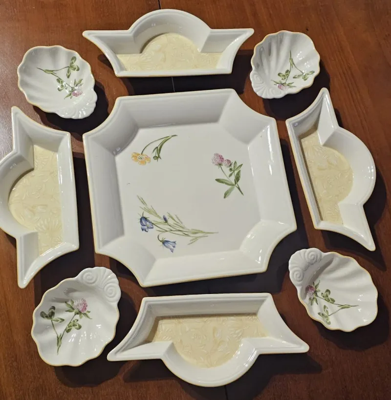 Pamono Pezzi Garden Plates from Villeroy & Boch, Set of 9> Dinnerware Accessories