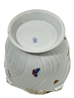 Best Pamono Pheasant Pattern Porcelain Cachepot from Herend