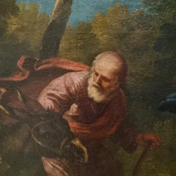 Pamono Philipp Peter Roos, Flight Into Egypt, 1680, Oil on Canvas><noscript><img width=
