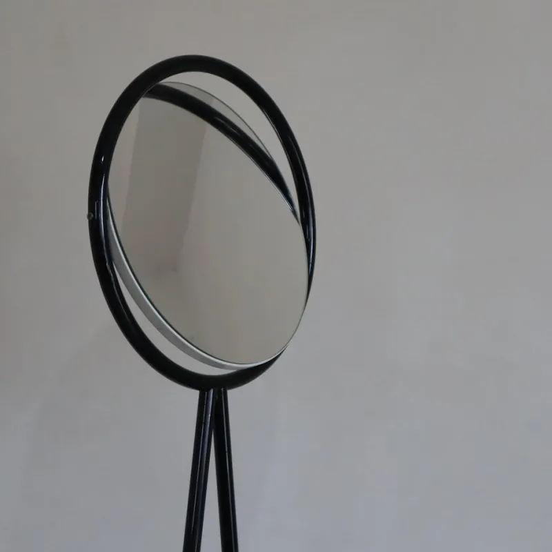 Outlet Pamono Philippe Starck Style Black Dressing Table from the 90s, Made in Italy by Philippe Starck