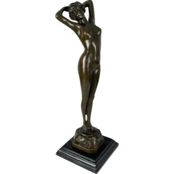 Sale Pamono Philips, Art Deco Sculpture of a Nude Woman, 20th Century, Bronze