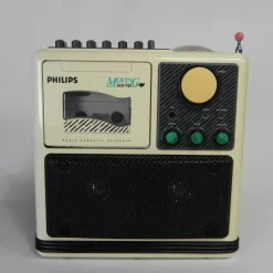 Pamono Philips Cube Radio, 1980s><noscript><img width=