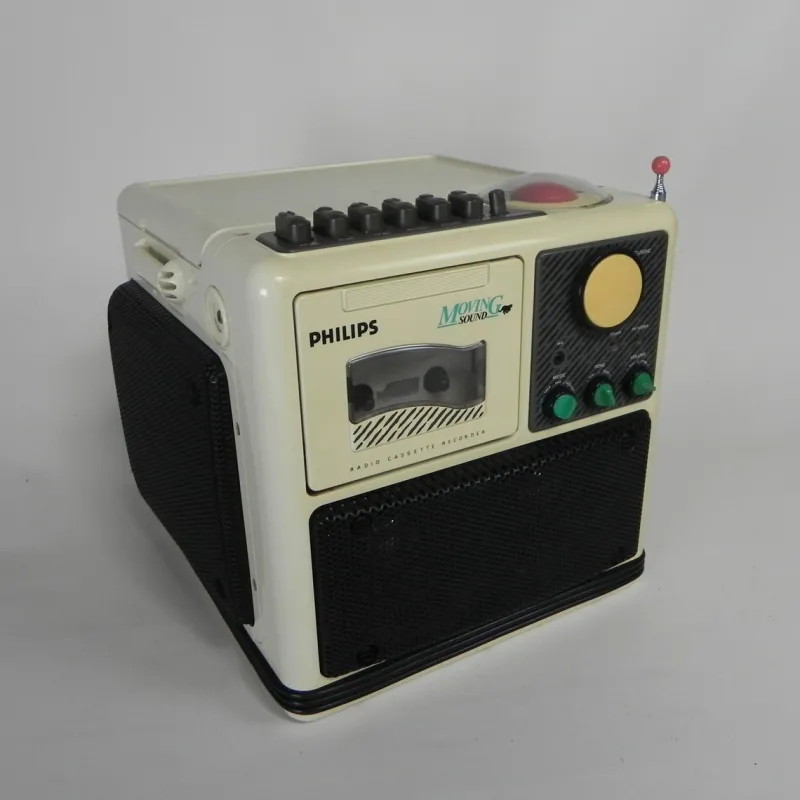 Pamono Philips Cube Radio, 1980s> Electronics