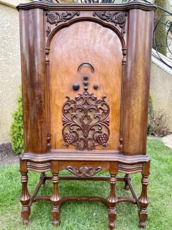 Pamono Phonograph / Radio Cabinet and Record Players><noscript><img width=
