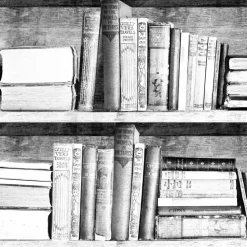 Discount Pamono Photocopy Bookshelf Wallpaper