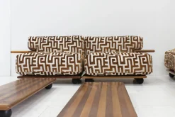 Pamono Pianura Sofa Set by Mario Bellini for Cassina, 1970s, Set of 10><noscript><img width=