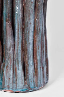 Clearance Pamono Pico Blue Ceramic Lamp by Barracuda Interiors