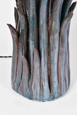 Clearance Pamono Pico Blue Ceramic Lamp by Barracuda Interiors