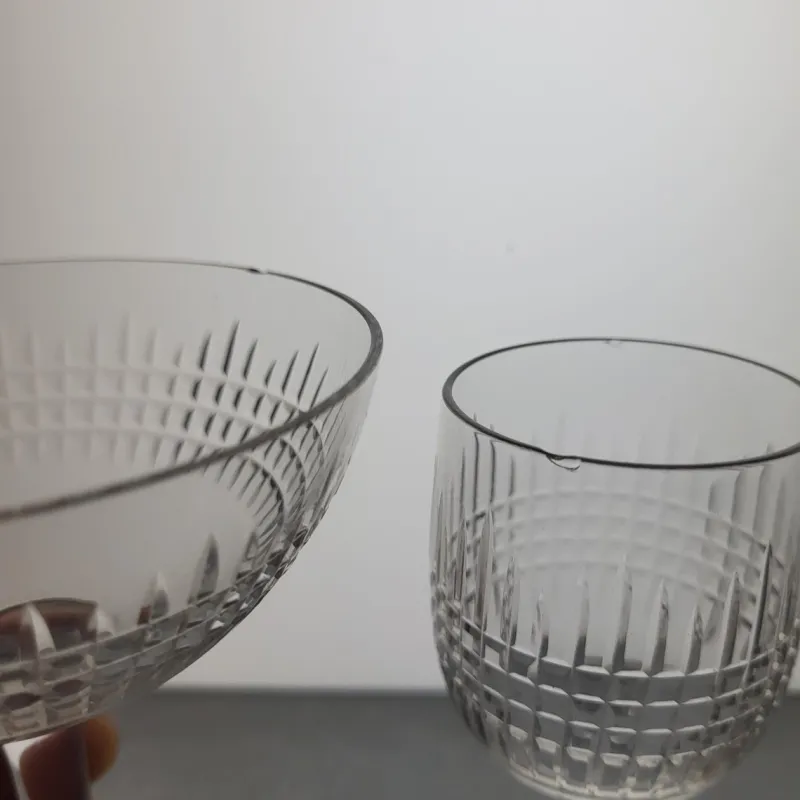 Pamono 30-Piece Baccarat Crystal Glass Service Nancy Model, 1920s, Set of 30> Glassware