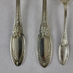 Sale Pamono 61-Piece Cutlery Set in Silver-Plated Metal from Maison Ercuis, Set of 61