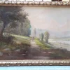Pamono Piedmontese Landscape, 1890s, Oil on Canvas, Framed> Impressionist