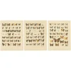 Pamono Piepers & Snellen, The Rhopalocera of Java, 1908, Set of 3