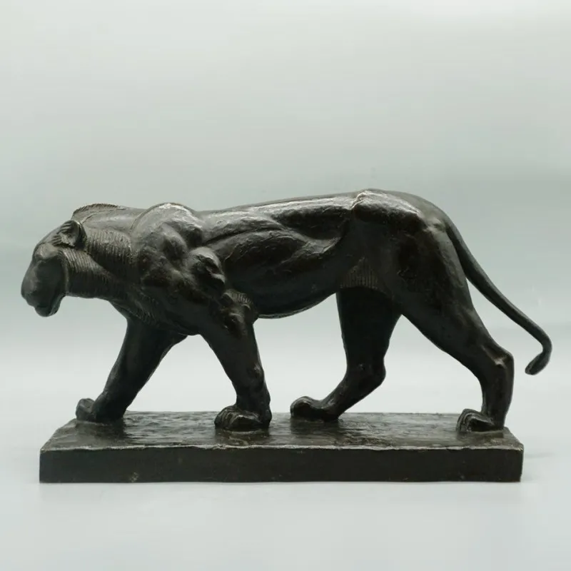 Online Pamono Piero Palozzolo, Striding Panther, 1920s-1940s, Bronze