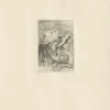 Pamono Pierre Auguste Renoir, Le Chapeau Epinglé, Etching, 1921> Old Masters