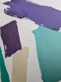 Pamono Pierre Pallut, Abstract Composition, Hand-Signed Lithograph, 1972> Abstraction|Prints & Multiples