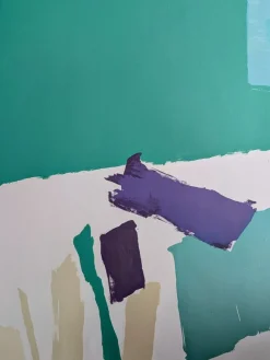 Pamono Pierre Pallut, Abstract Composition, Hand-Signed Lithograph, 1972><noscript><img width=