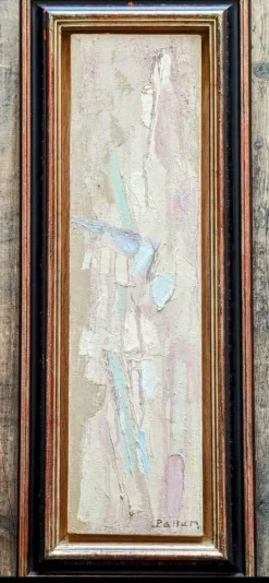 Pamono Pierre Pallut, Abstraction, Oil on Canvas, 1988> Abstraction